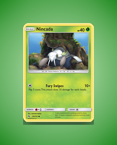Collector’s Guide: Nincada (Lost Thunder #29)