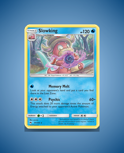 Collector’s Guide: Slowking (Lost Thunder #55)