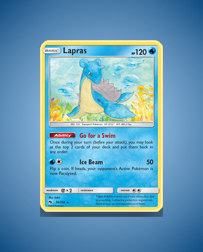 Collector’s Guide: Lapras (Lost Thunder #56)