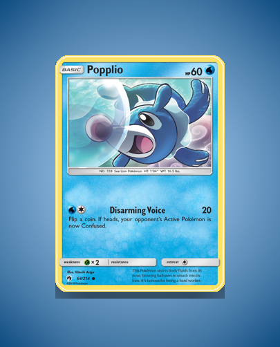 Collector’s Guide: Popplio (Lost Thunder #64)