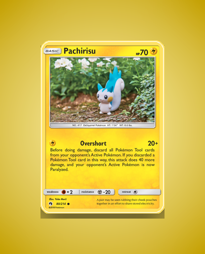 Collector’s Guide: Pachirisu (Lost Thunder #80)