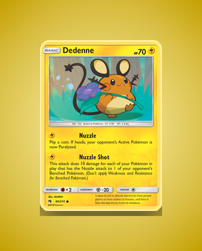 Collector’s Guide: Dedenne (Lost Thunder #84)
