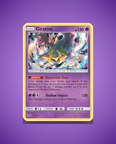 Collector’s Guide: Giratina (Lost Thunder #97)