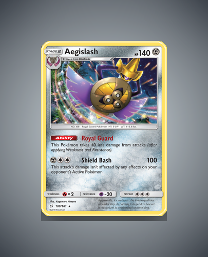 Collector’s Guide: Aegislash (Team Up #109)