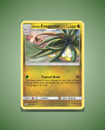 Collector’s Guide: Alolan Exeggutor (Team Up #114)