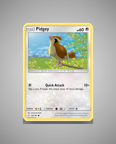 Collector’s Guide: Pidgey (Team Up #122)