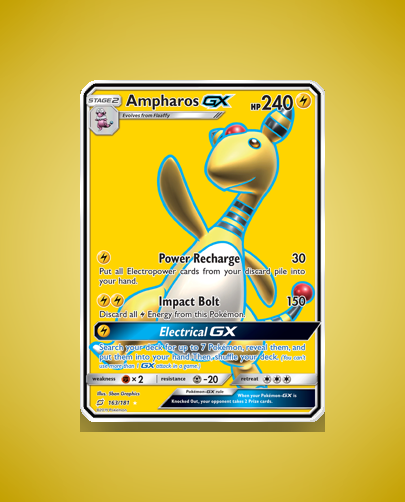 Collector’s Guide: Ampharos-GX (Team Up #163)
