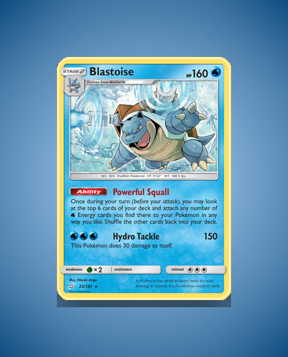 Collector’s Guide: Blastoise (Team Up #25)