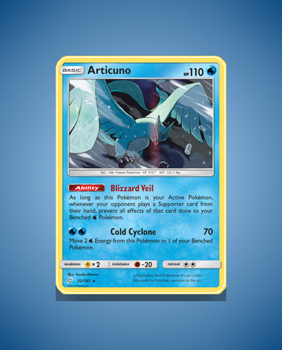 Collector’s Guide: Articuno (Team Up #32)