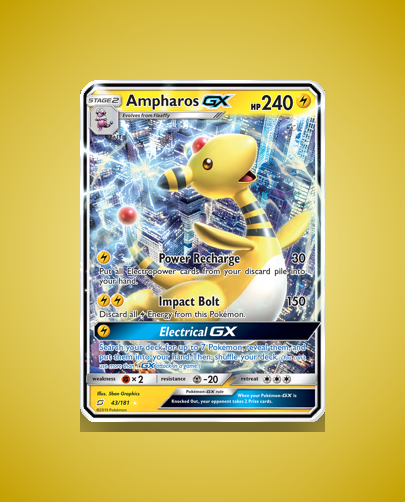 Collector’s Guide: Ampharos-GX (Team Up #43)