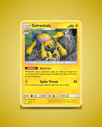 Collector’s Guide: Galvantula (Team Up #48)