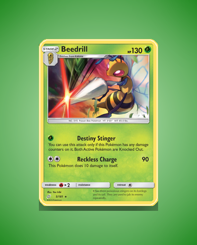 Collector’s Guide: Beedrill (Team Up #5)