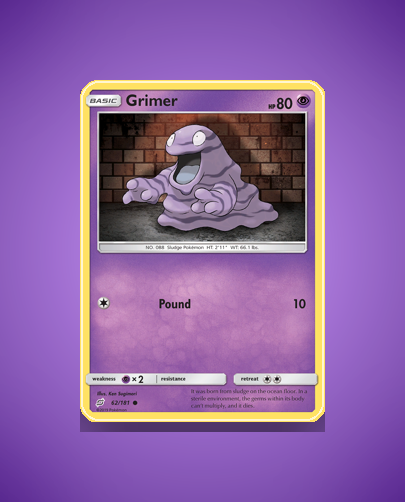 Collector’s Guide: Grimer (Team Up #62)