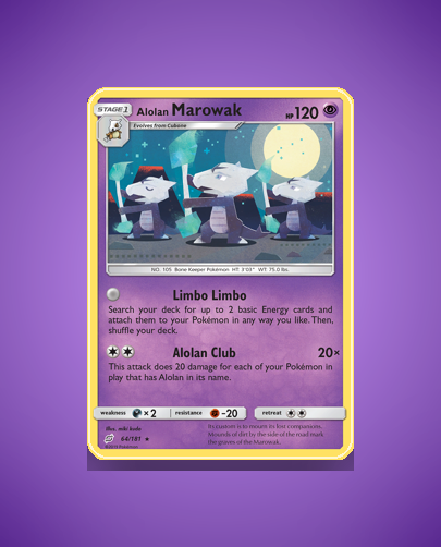 Collector’s Guide: Alolan Marowak (Team Up #64)