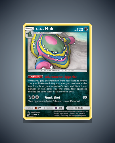 Collector’s Guide: Alolan Muk (Team Up #84)