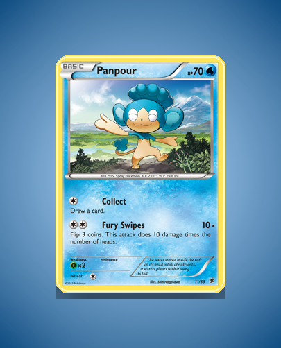Collector’s Guide: Panpour (Kalos Starter Set #11)