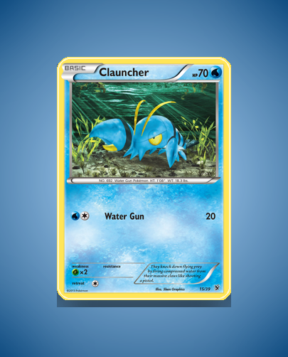 Collector’s Guide: Clauncher (Kalos Starter Set #15)