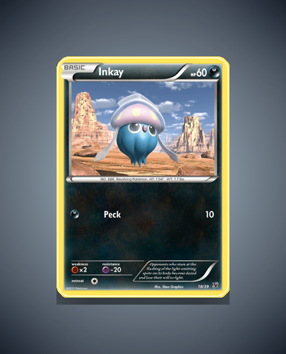 Collector’s Guide: Inkay (Kalos Starter Set #18)