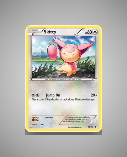 Collector’s Guide: Skitty (Kalos Starter Set #28)
