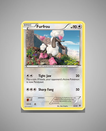 Collector’s Guide: Furfrou (Kalos Starter Set #33)