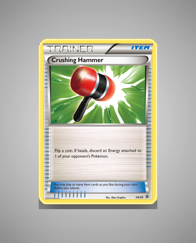 Collector’s Guide: Crushing Hammer (Kalos Starter Set #34)