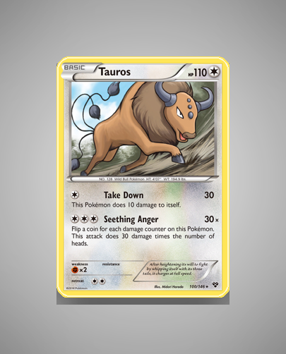 Collector’s Guide: Tauros (XY #100)