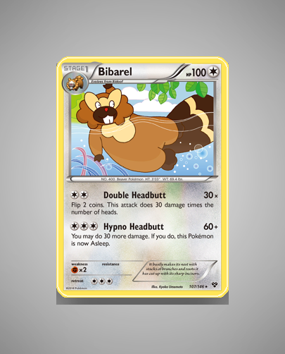 Collector’s Guide: Bibarel (XY #107)