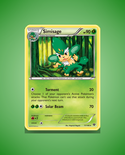 Collector’s Guide: Simisage (XY #11)