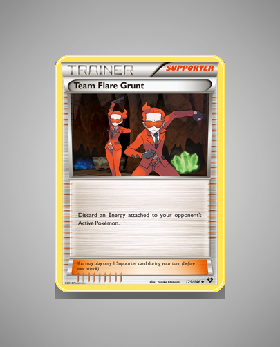Collector’s Guide: Team Flare Grunt (XY #129)