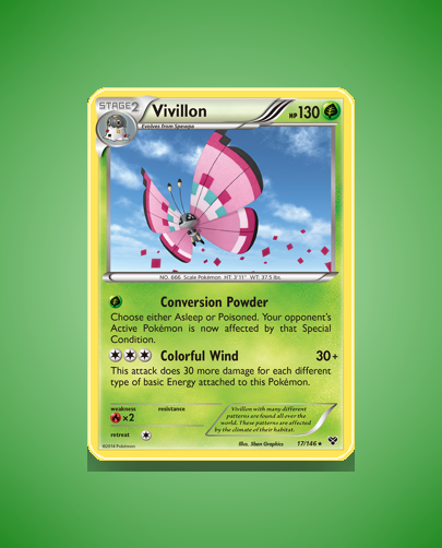 Collector’s Guide: Vivillon (XY #17)
