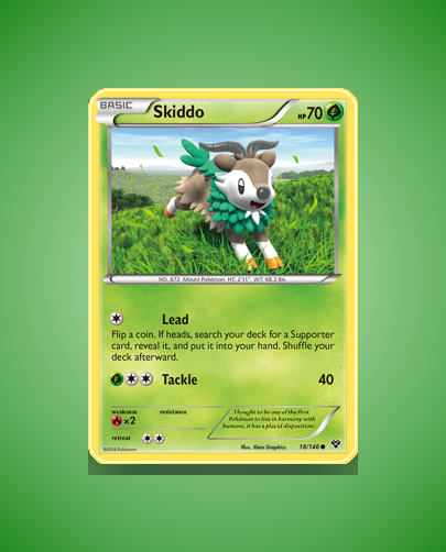 Collector’s Guide: Skiddo (XY #18)