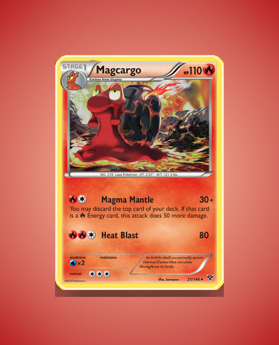 Collector’s Guide: Magcargo (XY #21)