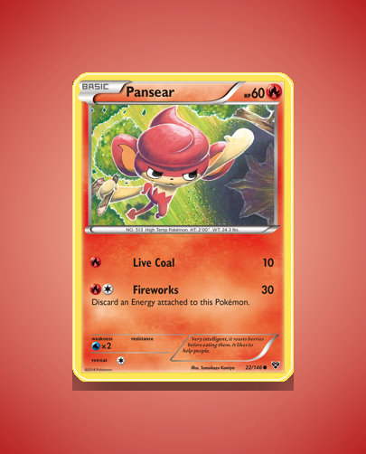 Collector’s Guide: Pansear (XY #22)