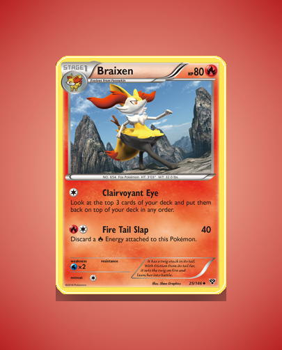 Collector’s Guide: Braixen (XY #25)