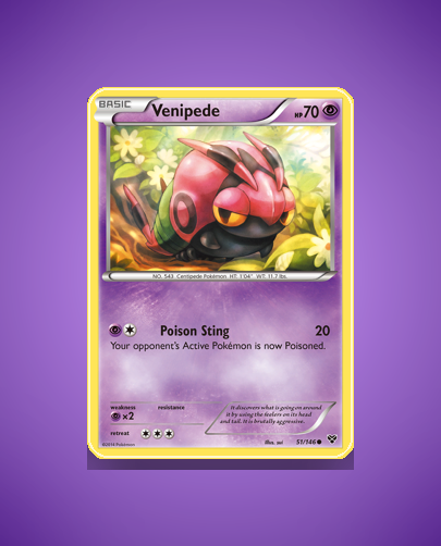 Collector’s Guide: Venipede (XY #51)