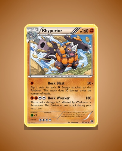 Collector’s Guide: Rhyperior (XY #62)