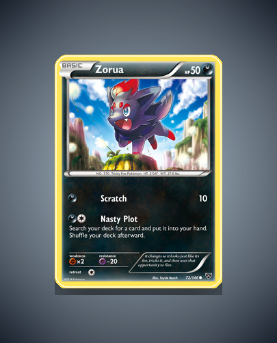 Collector’s Guide: Zorua (XY #72)