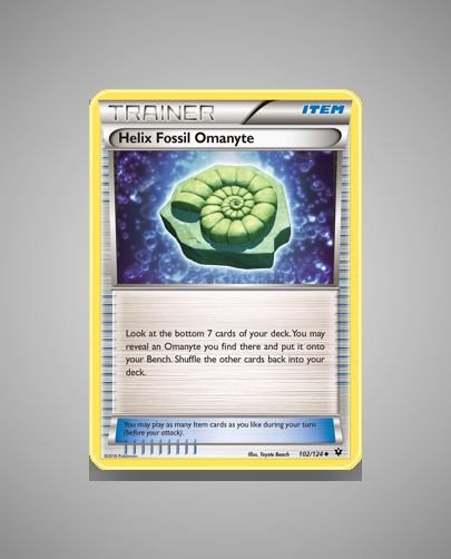 Collector’s Guide: Helix Fossil Omanyte (Fates Collide #102)