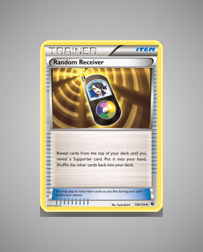 Collector’s Guide: Random Receiver (Fates Collide #109)