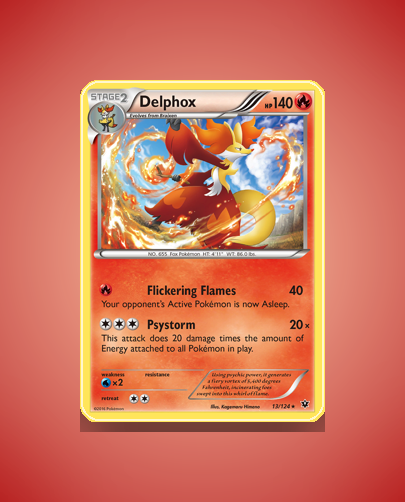 Collector’s Guide: Delphox (Fates Collide #13)