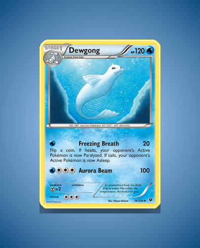 Collector’s Guide: Dewgong (Fates Collide #16)