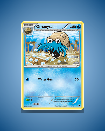 Collector’s Guide: Omanyte (Fates Collide #17)
