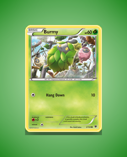 Collector’s Guide: Burmy (Fates Collide #2)