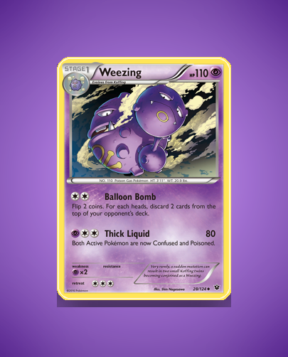 Collector’s Guide: Weezing (Fates Collide #28)