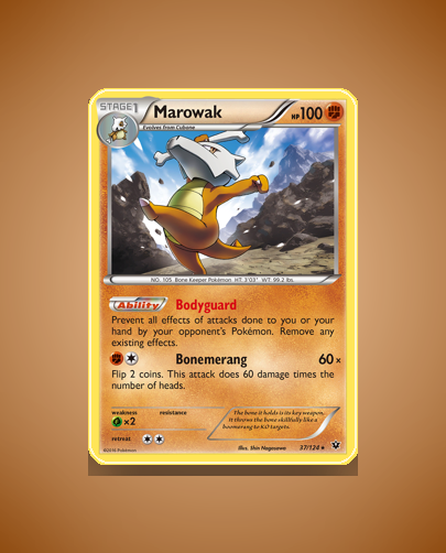 Collector’s Guide: Marowak (Fates Collide #37)