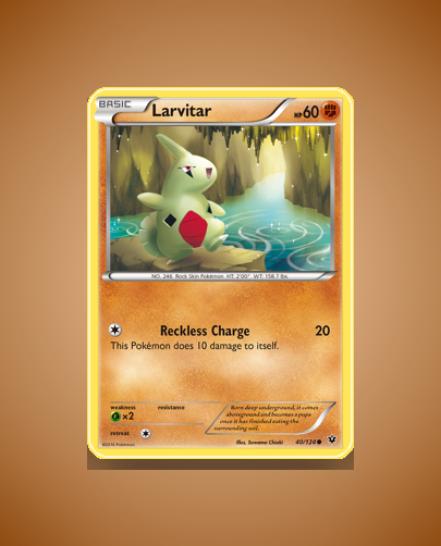 Collector’s Guide: Larvitar (Fates Collide #40)