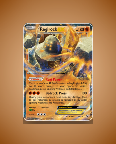 Collector’s Guide: Regirock-EX (Fates Collide #43)