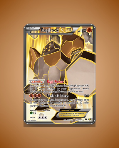 Collector’s Guide: Regirock-EX (Fates Collide #43a)