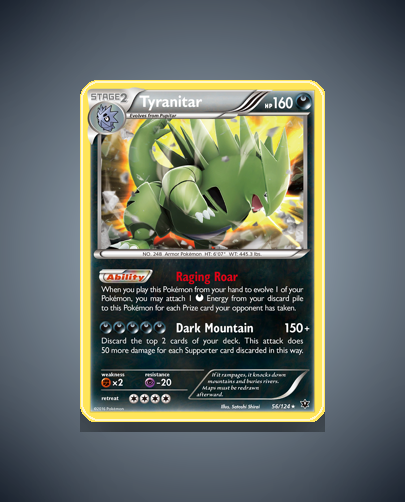 Collector’s Guide: Tyranitar (Fates Collide #56)