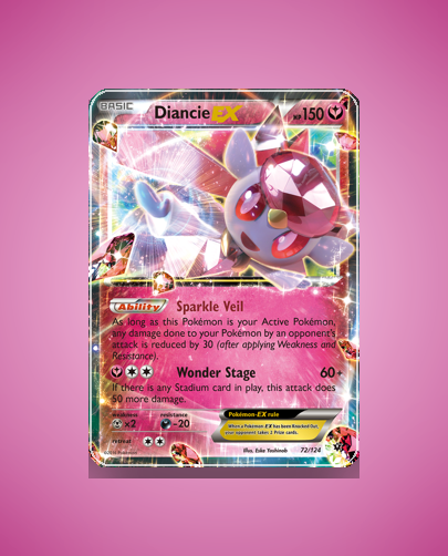 Collector’s Guide: Diancie-EX (Fates Collide #72)